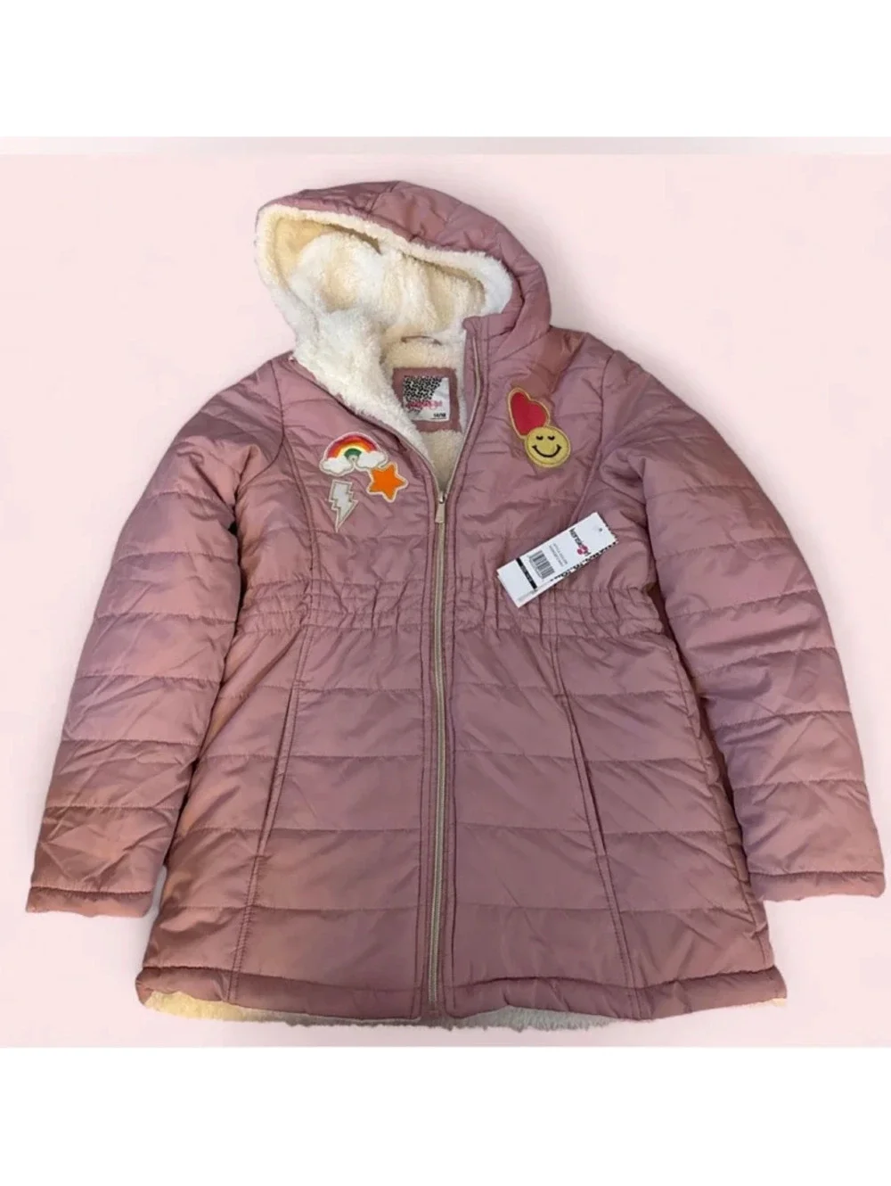 Kensie Girl Sherpa Fleece-Lined Puffer Jacket [COPY]